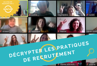 Décrypter les pratiques de recrutement : l’atelier pour interpréter collectivement les données d’une enquête 💻 EnLigne