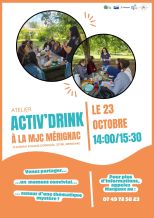 Activ'drink convivial 📍Mérignac