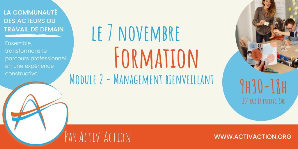 Formation - Management bienveillant @Paris10 (9h30-17h)