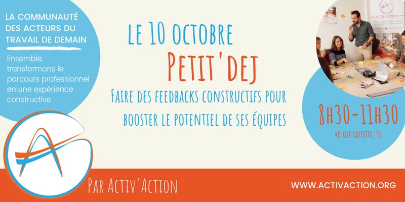 Petit'Déj - faire des feedbacks constuctifs