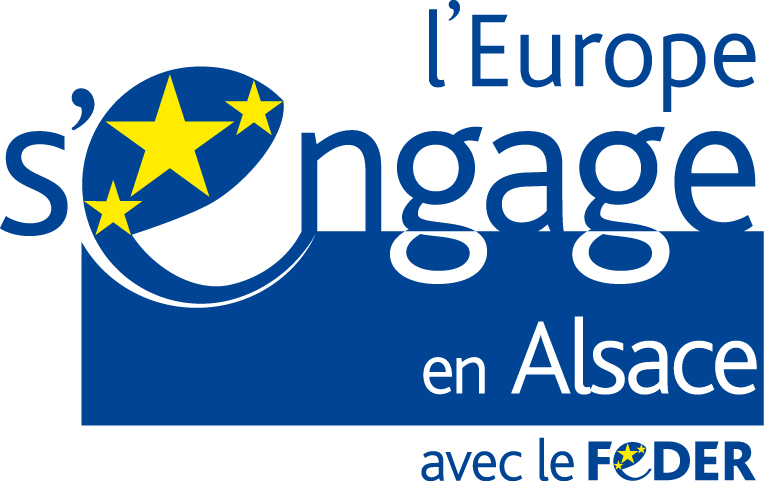 Logo du FSE : l'Europe s'engage en Alsace