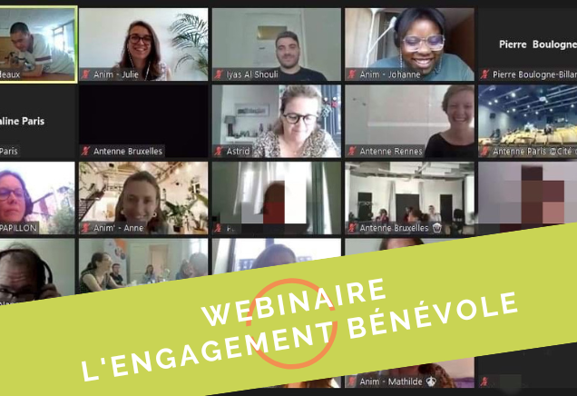 Webinaire | Table Ronde | Qu'est-ce que l'engagement citoyen apporte à la période de recherche d'emploi ? 💻 EnLigne 