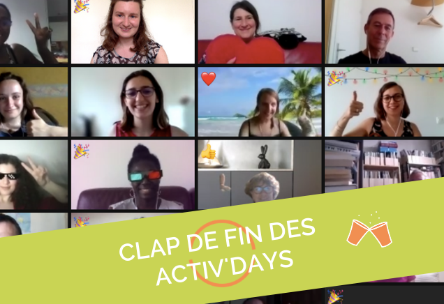 🎉 Clap de fin des Activ'Days 💻EnLigne 