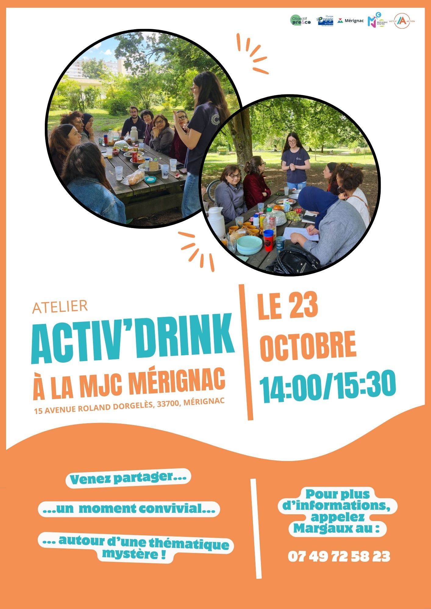 Activ'drink convivial 📍Mérignac